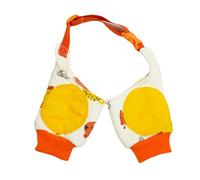 Dog Elbow Pads, Dog Front Leg Joint Protector Sleeve, Pet Knee Brace Wounds for Medium Large Dogs (Orange,2XL)