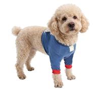 Dog Elbow Protector - Adjustable, Washable and Breathable Cotton Pad Cover - For Injured Legs and Knee Joints, for Home, Dorm, Apartment as well as Outdoors When Walking and