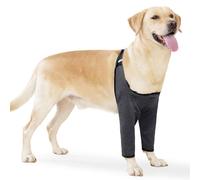 Dog Elbow Protector, Breathable Dog Front Leg Surgery Recovery Sleeves With Magic Stickers for Pet Front Leg Injury Recover Sprains