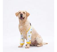 Dog Elbow Protector for Injuries, Breathable Dog Leg Support, Full Leg Coverage for Joint Protection, Cartoon Pattern L