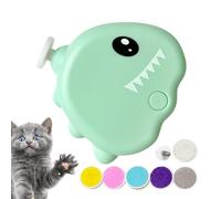 Dog Electric Nail Trimmer | 3 Modes Adjustable 40db Dinosaur Shape Electric Nail Grinder,Low Noise Cordless Gentle Grooming Tool for Puppy Kitten Paw File