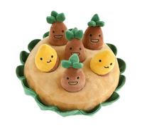 Dog Enrichment Puzzle Potato Patch Plush Puzzle Toy Scent Feed Games