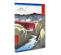 Dog Eye Pass By Utagawa Hiroshige Canvas Print | Gallery Wrapped 30mm Frame Wall Art | 30x20 inches | Ready to Hang | Asian Animals Picture | Living Room Bedroom Lounge Office
