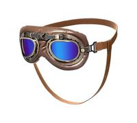 Dog Eyeglasses Retro Design Leather Padding Windproof Goggles For Outdoor Event Retro Dog