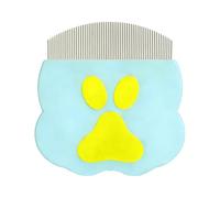 Dog Face Comb - Professional Stainless Steel Safe Brush,Cat Dematting Comb | for Daily Brushing Long Short Hair Puppy Kitten Bath Time Home Vet Pet Spa Outdoor