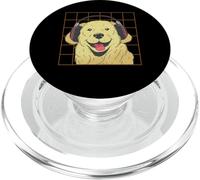Dog Face Pet Lover Golden Retriever Labrador Halloween PopSockets PopGrip for MagSafe