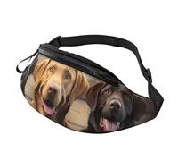 Dog Family Fanny Pack for Men Women, Fashion Festival Fanny Pack, Travel Sport Walking Waist Bag
