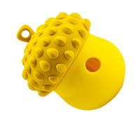 Dog Feeder Dispenser - Interactive Candy Ball, Acorn Chewing Puzzle Toy | Teeth Grinding Toys for Puppies, Training Aid for Smart Dogs, Silicone Boredom Fighters for Playtime,