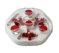 Dog Feeder, Engaging Training Treats, Compact Medium Food Feeder Sturdy, Lightweight Material Learning Bowl, Interactive Canine Game, Training Enrichment Tool for home use daily