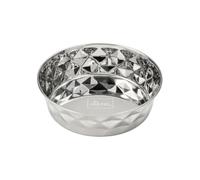 Dog Feeder - HUNTER - Silicone and Stainless Steel - 2.6 L - Multicolor - Round