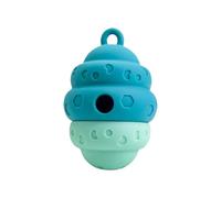 Dog Feeder Toy, Slow Feeder Puzzle, Chew Proof Dispenser, Silicone Snuffle, Foraging Enrichment Ball, 4.92 x 3.15 x 3.15 inches, for Indoor Outdoor Puppy Teething Mental Play