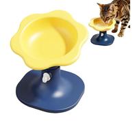 Dog Feeding Bowl - Elevated Stand, 1 Piece Adjustable Station For Compact Pets, Flower Dish With Tall Legs, Puppy Server, Raised Basin For Small, Medium And Large Canine Household Animals