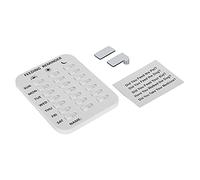 Dog Feeding Chart, Daily Indication Chart Feed Your Pets Cat Feeding Reminder Dog Feeding Reminder Sticker Accessories Dog Fed Sign Easy to Use on Fridge, Wall, Food Storage Bin