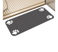 Dog Feeding Mat, Absorbent Pet Placemat, Anti-Slip Cat Food Pad, Quick Dry Water Dispenser Mat, Large Pet Feeding Mat, Pet Bowl Mat, Waterproof Dog Mat, Non-Slip Feeding Pad, Easy Clean Pet Mat, Spill