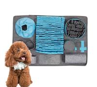 Dog Feeding Sniff Mat - Foraging Game Pad, Interactive Sensory Toy | Enrichment Activity For Puppies, Large Breeds, Indoor Play, Mental Stimulation, Pet Training, Boredom Buster