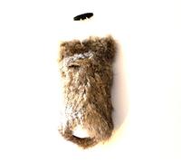 Clone® Realistic Rabbit Fur Dog Training Dummy - Realistic Rabbit Fur, Throwing Toggle, Gundog & Puppy Training - Gundog Equipment (1/2lb)