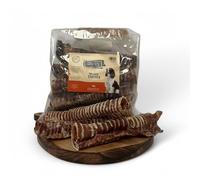 Dog & Field Large Beef Trachea For Dogs - 1kg. 100% Natural Dog Chews, High Protein Chew Treats | Promotes Dental Health | Long-Lasting, Easy to Digest | Grain Free, Hypoallergenic