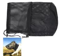Dog Field Net Mask, Dog Facial Protection Guard, Breathable Mesh Head Cover, Adjustable Pet Face Shield, Anti Foxtails Grass Thorns, Insect Proof Protector For Walking Hiking Camping Outdoor (XL)
