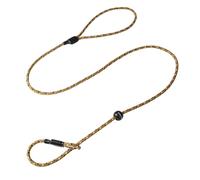 Dog & Field Pro Trialler Slip Lead for Dogs, Blue, 1.2m / 4ft Rope Slip Lead with Push Button Stopper, Easy Slip-On Dog Training Lead, No Co