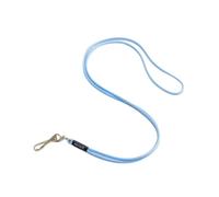 Dog & Field SIGNATURE DOG WHISTLE LANYARD - Lightweight, Stylish & Durable Whistle Lanyard for Dog Training - Comfortable Rubber Hardware - (Light Blue)