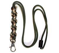 Dog & Field Whistle Lanyard (Cream Twisted) - Handmade Gundog Training Dog Whistle Lanyard, Durable Twisted & Cobra Designs with Secure Stainless Steel Clip with Safety Break-Away