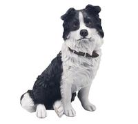 Dog Figure Gifts: Sitting Collie Ornament