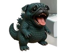 Dog Figurines,Collectible Puppy Statues for Dog Lovers - Resin Funny Realistic Animal Figurines for Home Desktop Fireplace TV Cabinet Workplace Display