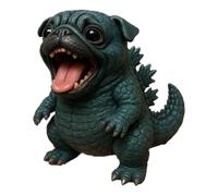 Dog Figurines | Dog Animal Statue Desktop Decoration - Small Resin Animal for TV Cabinet Bookshelf Fireplace Workplace Home Desktop Decoration