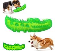 Dog Fillable Chew Toy, Slow Feed Chew and Fetch Crocodile, Tough Chew Toys for Aggressive Chewers, Puppy Toys to Keep Them Busy, Big Dog Chew Toys for Small, Medium & Large Breed Dogs (Small)