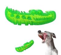 Dog Fillable Chew Toy, Slow Feed Chew and Fetch Crocodile Toy, Tough Chew Toys for Aggressive Chewers, Puppy Toys to Keep Them Busy, Big Dog Chew Toys for Small, Medium & Large Breed Dogs (L)