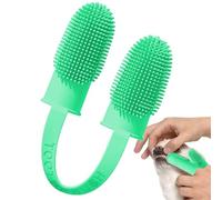 Dog Finger Toothbrush, Silicone Puppy Tooth Brush, Pets Teeth Cleaning Toothbrush for Dogs Cats dentàl Care, Dog Toothbrush Promoting a Healthy and Happy Mouth for Your Furry Friend,