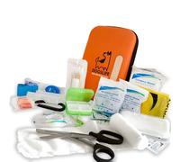 Dog First Aid Kit | Includes Over 40 Health Supplies for Dogs | Multi Purpose Pet Aid Kit for All Emergencies | Travel Sized First Aid for Dogs