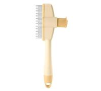 Dog Flea Comb Ergonomic Tick Remover Tool De-shedding Grooming Cleaning