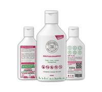 Dog Flea & Tick Shampoo for Itchy Skin 500ml - Medicated Flea & Tick Cleanser for Sensitive and Smelly Dogs - Antibacterial & Anti-Fungal Gr