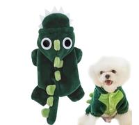 Dog Fleece Coat for Wearable Elastic Dinosaur Costumes | Multifunctional Dog Clothes in Halloween Dinosaur Costume, Super Soft Cold Weather Clothes for Dogs and
