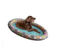 Dog Flesh Pool - Foldable Dog Pool | Portable Pet Pool | Inflatable Pool with Hammock | Dog Water Play Pool, Pet Garden Pool