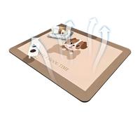 Dog Floor Mat | Pet Rugs and Mats Waterproof - Anti-Slip Absorbent Protector Urine Pad for Puppy Training Potty Food and Water Bowl