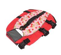 Dog Flotation Jacket, High Pad on the Coarse Paddwood of the Tear, an Adjustable Dog Life Vest Resistant to Medium Pets for Navigation (L)