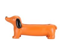 Dog Flower Pot, Multifunctional Dachshund Shaped Planter for Indoor Outdoor Garden, Heat with Drainage for Plants Succulents