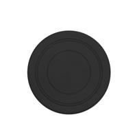 Dog Flying Disc Silicone Puppy Flyer Toy Soft Dog Floating Saucer Indestructible React Faster Training Interactive Toys for Small Medium Puppy Outdoor Sport(Black)