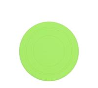 Dog Flying Disc Silicone Puppy Flyer Toy Soft Dog Floating Saucer Indestructible React Faster Training Interactive Toys for Small Medium Puppy Outdoor Sport(Green)