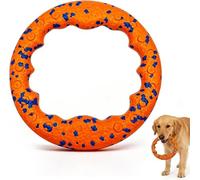 Dog Flying Ring 23cm Floating Fetch Toy with Durable Chew-Proof Bite Ring for Outdoor Interactive Play