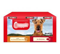 Dog Food 6 x 412g - Rich in White Fish - No Eggs or Dairy - No Red Meat or Soya - No Artificial Colours or Flavours