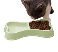 Dog Food and Water Bowl 2 in 1 Non Slip Widened Base Dish