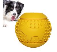 Dog Food Ball - Dog Ball Treat Dispenser, Rubber Puppy Chew Ball |Treat Dispensing Dog Toys, Small Dog Puppy Toys, Interactive Treat-Dispensing Puzzle Dog Toy, Dog Teeth Cleaning Balls for Small Dogs
