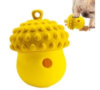 Dog Food Ball, Dog Treat Dispenser | Dog Food Dispenser Ball,Boredom Buster Acorn Shaped Toy Ball, Silicone Food Ball for Trainami