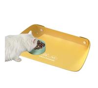 Dog Food Bowl Mat - Cat Place Mat for Feeding - Non-Slip Splash Guard Feeding Mat for Dogs and Cats Multi-Pet Households