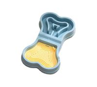 Dog Food Bowl - Pet Foods and Water-Bowl, 13.78 Inches Dogs Puzzle Bowls - PP Interactive Puppy Slow Feeder to Slow Down Eating for Puppies and Pets - Red, Blu,Green & Purple