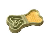 Dog Food Bowl - Pet Foods and Water-Bowl, 13.78 Inches Dogs Puzzle Bowls - PP Interactive Puppy Slow Feeder to Slow Down Eating for Puppies and Pets - Red, Blu,Green & Purple