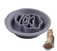 Dog Food Bowl - Silicone Pet Slow Feeder Bowl, Christmas Food Bowl | Convenience of Cleaning Double-Sided Dog Food Bowl, The Feeder